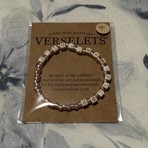 verselets Jewelry - NEW Verselets Faith Bracelet - Lamentations 3:22